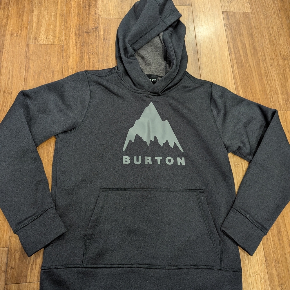 Burton Kids, black hoodie like new